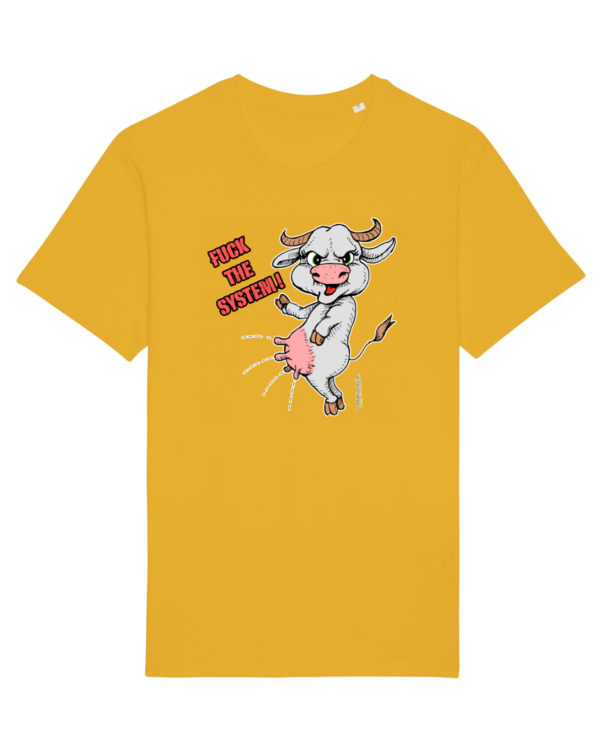 Tricou mânecă scurtă Unisex Rocker Spectra Yellow