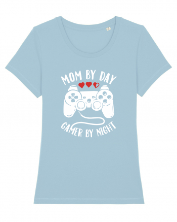 Mom by day gamer by night. Sky Blue