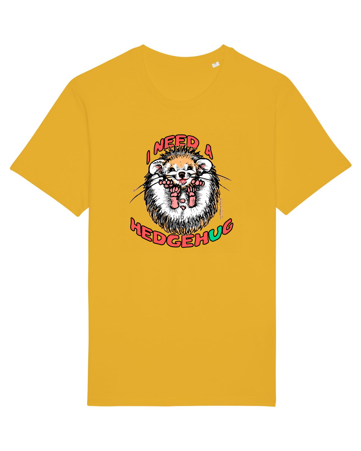Tricou mânecă scurtă Unisex Rocker Spectra Yellow
