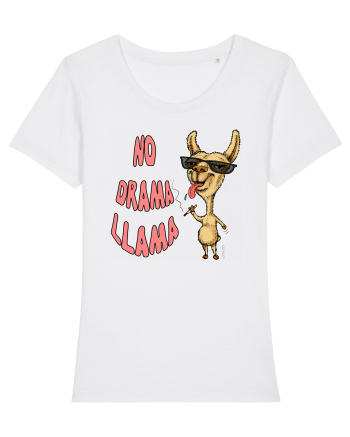 DRAMA LLAMA White