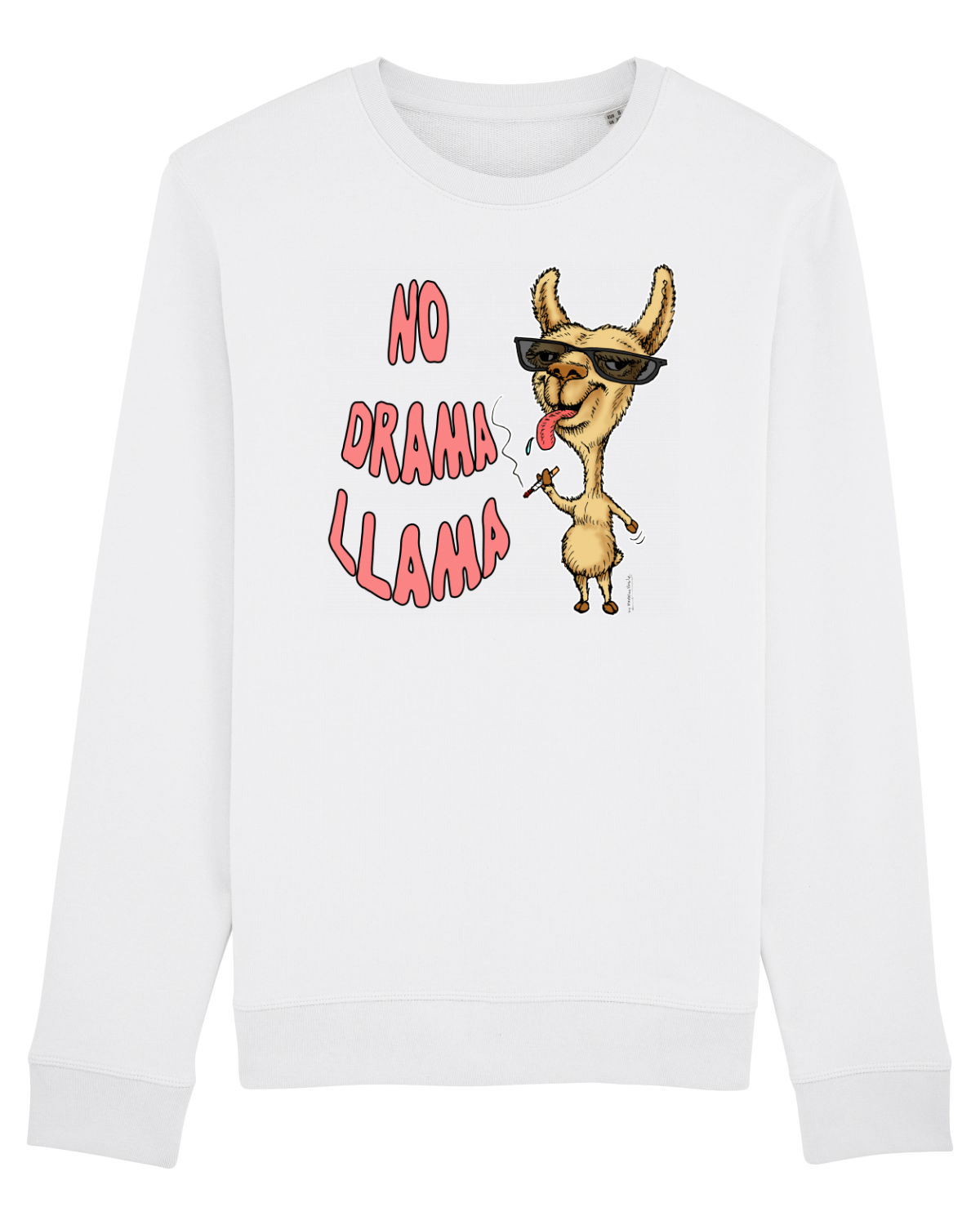 Bluză mânecă lungă Unisex Rise White
