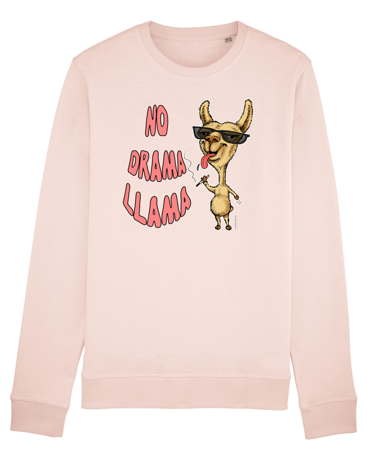 Bluză mânecă lungă Unisex Rise Candy Pink