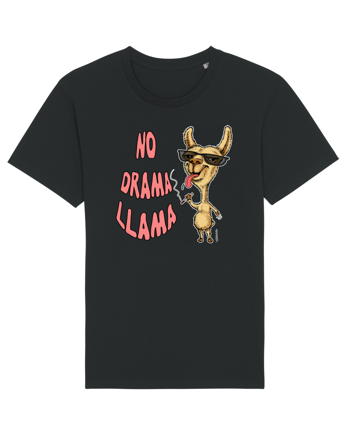 Tricou mânecă scurtă Unisex Rocker Black