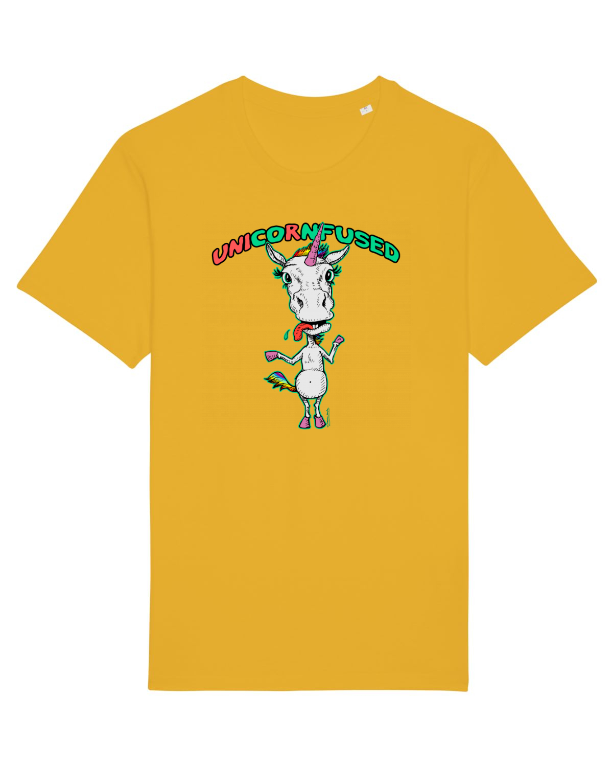 Tricou mânecă scurtă Unisex Rocker Spectra Yellow