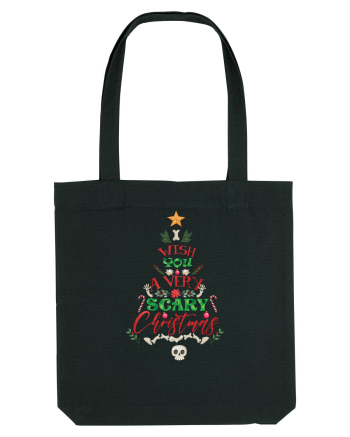 I Wish You A Very Scary Christmas Black
