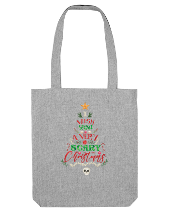 I Wish You A Very Scary Christmas Heather Grey