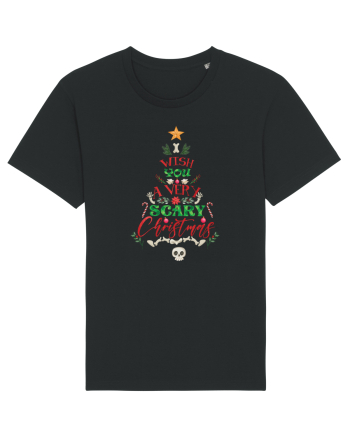 I Wish You A Very Scary Christmas Black