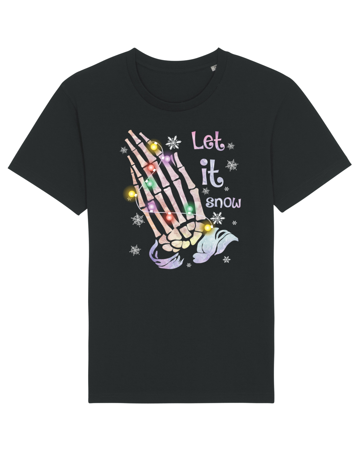 Tricou mânecă scurtă Unisex Rocker Black