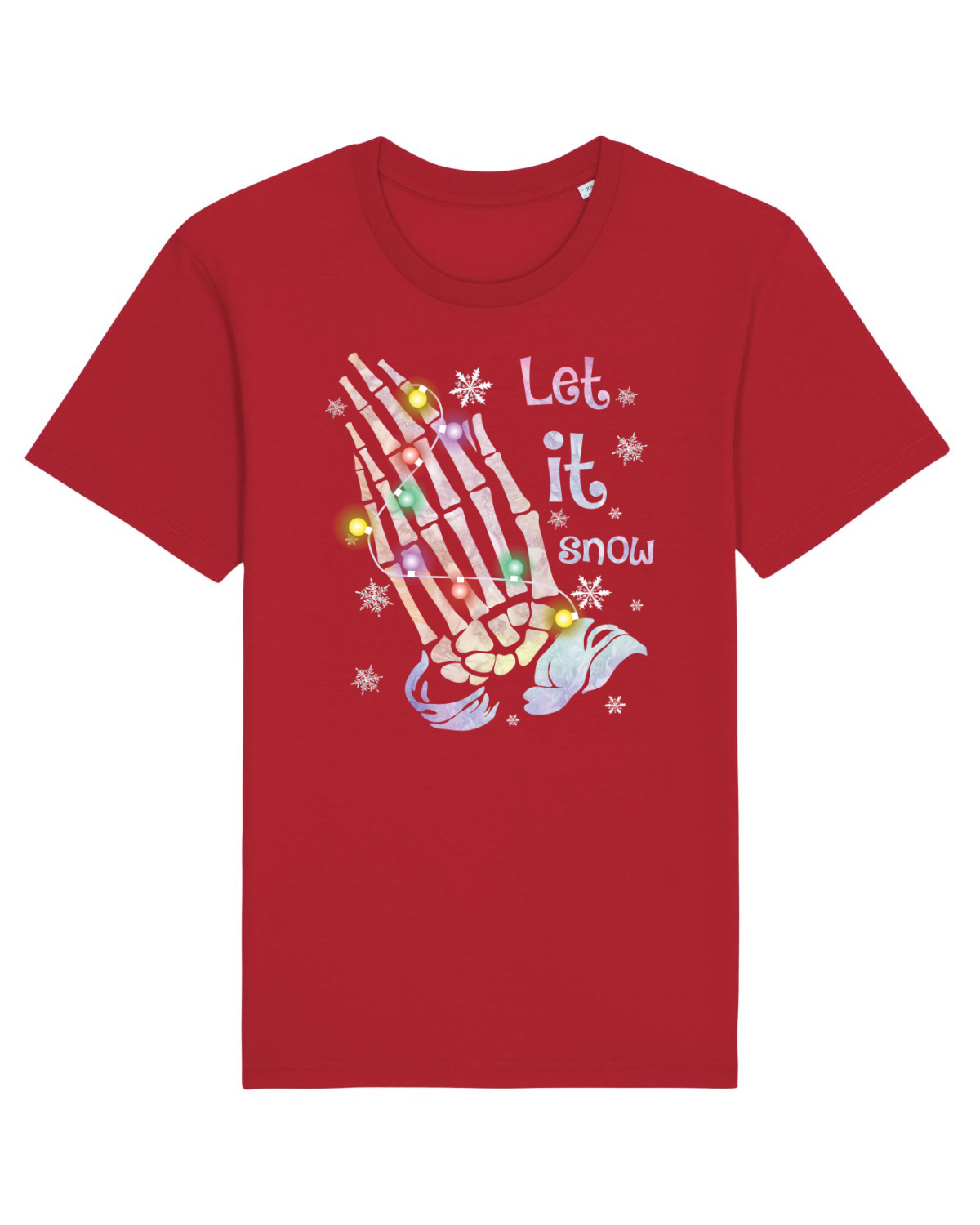Tricou mânecă scurtă Unisex Rocker Red