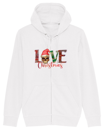 Love Christmas Skull Christmas White