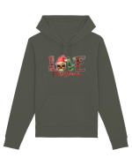 Love Christmas Skull Christmas Hanorac Unisex Drummer