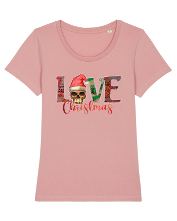 Love Christmas Skull Christmas Canyon Pink