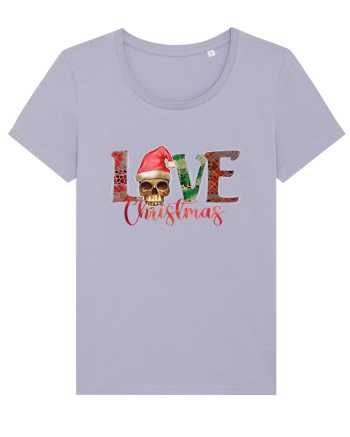 Love Christmas Skull Christmas Lavender