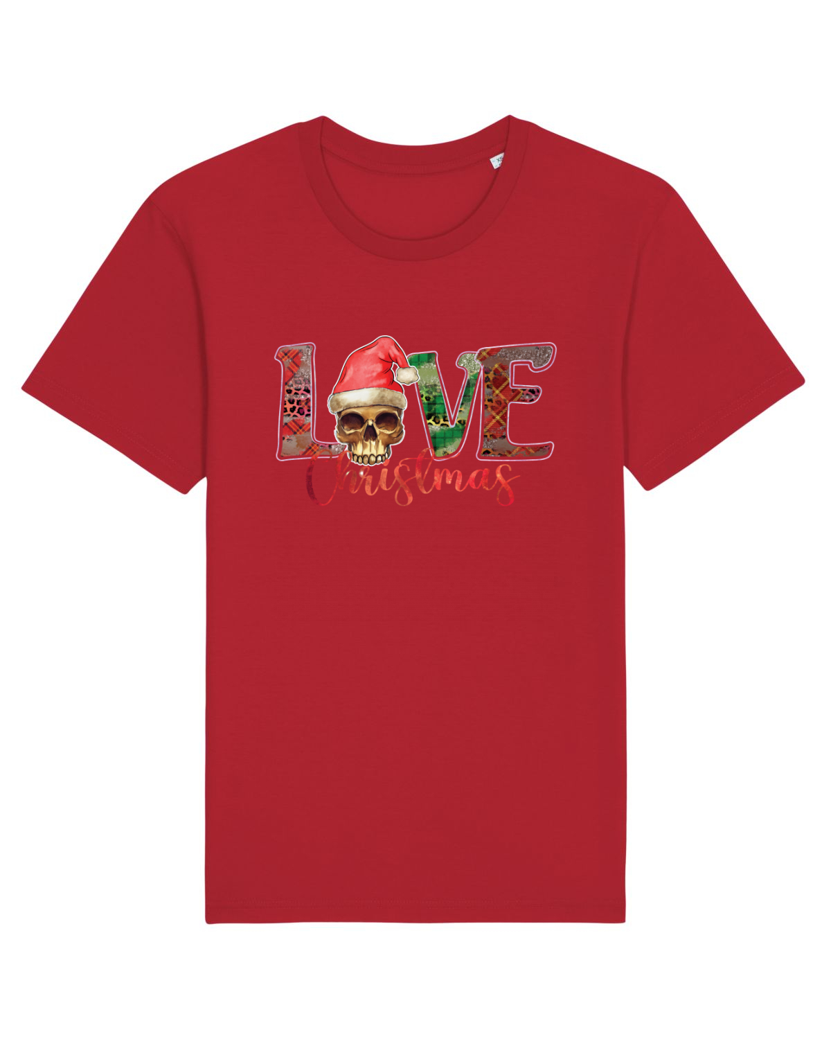 Tricou mânecă scurtă Unisex Rocker Red