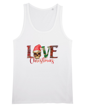 Love Christmas Skull Christmas White