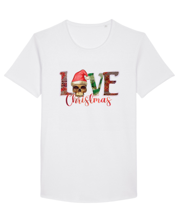 Love Christmas Skull Christmas White