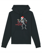 Merry Creepmas Skeleton Christmas Hanorac Unisex Drummer