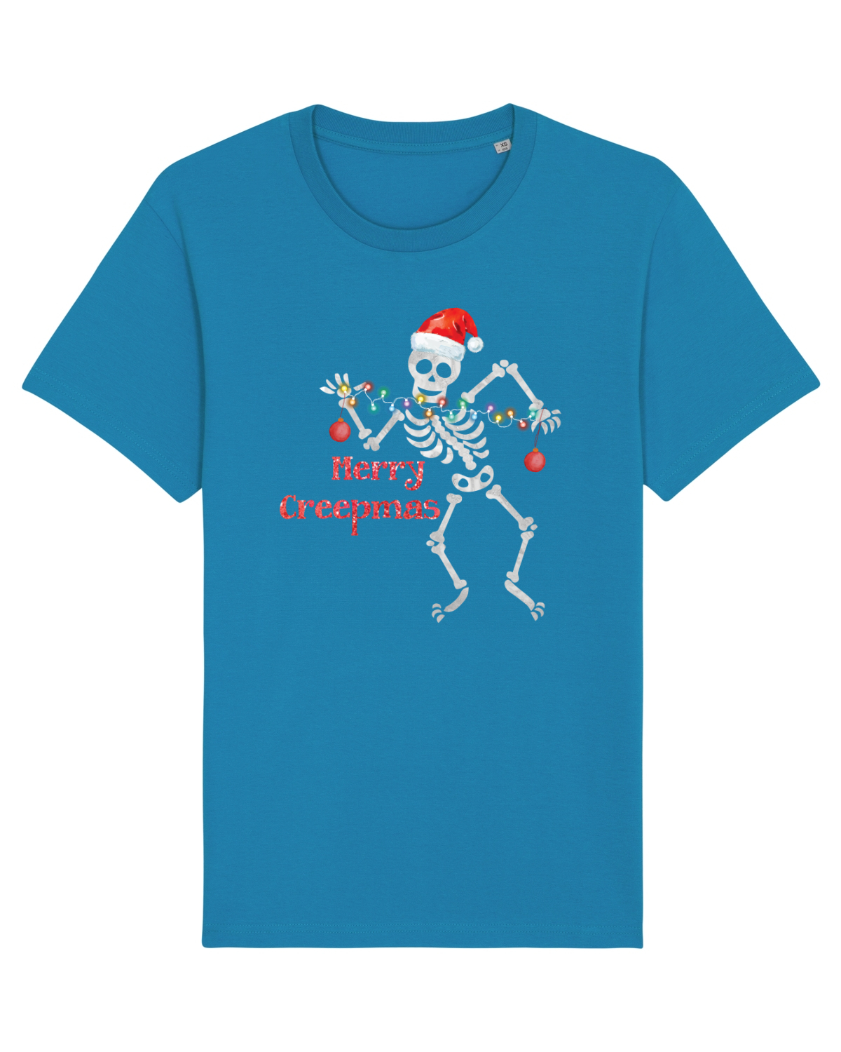 Tricou mânecă scurtă Unisex Rocker Azur