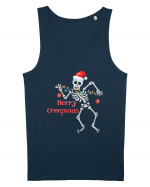 Merry Creepmas Skeleton Christmas Maiou Bărbat Runs