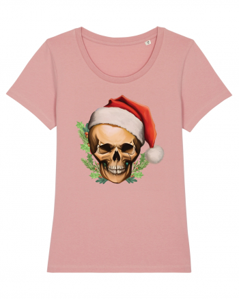 Santa Skull Christmas Canyon Pink