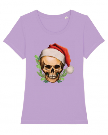 Santa Skull Christmas Lavender Dawn