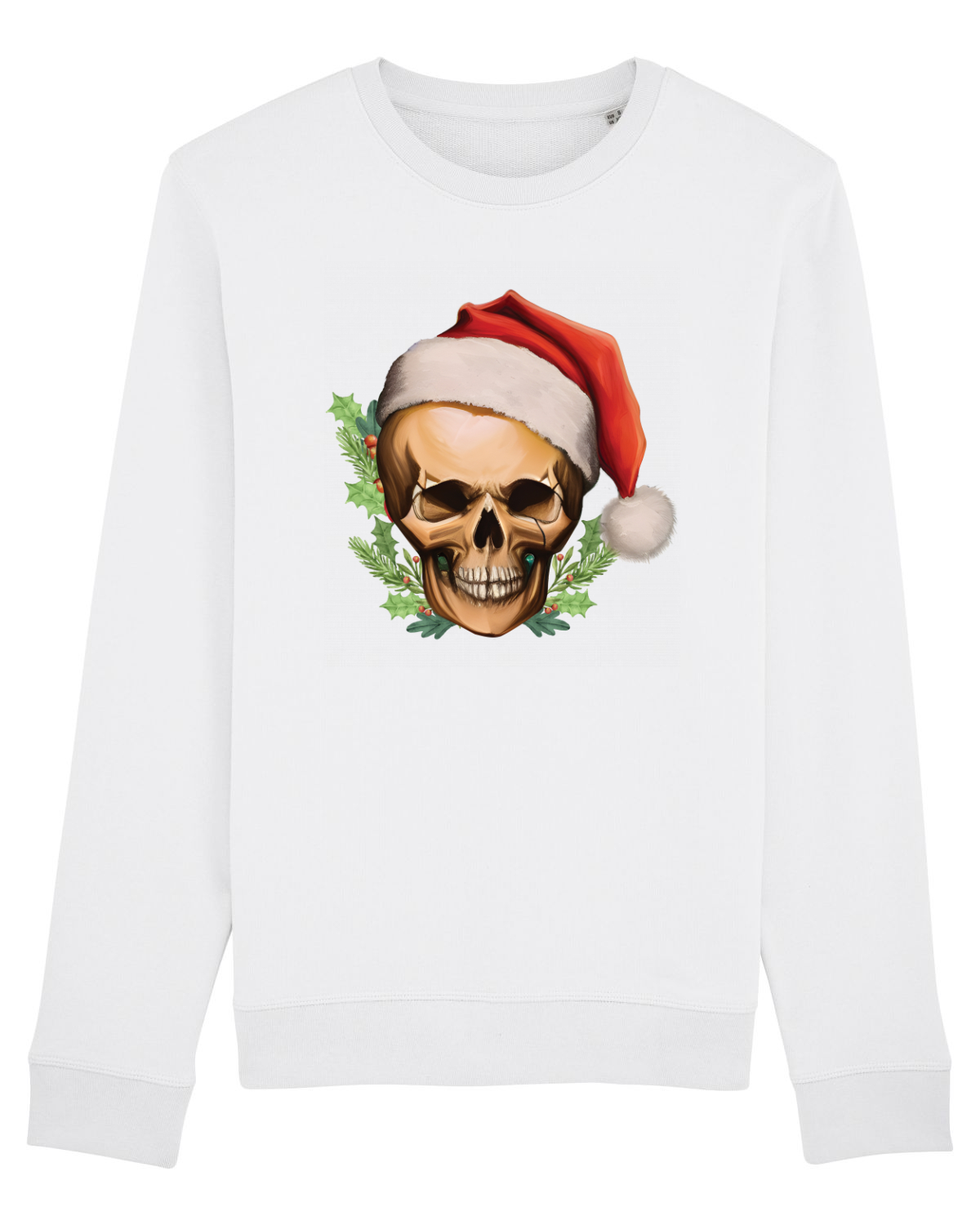Bluză mânecă lungă Unisex Rise White