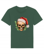 Santa Skull Christmas Tricou mânecă scurtă Unisex Rocker