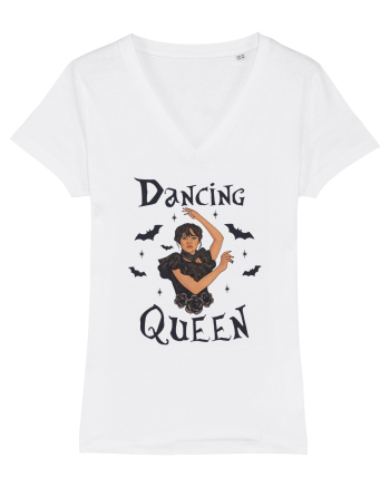Dancing Queen Wednesday Addams White