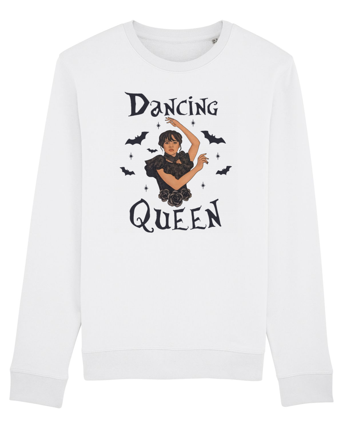 Bluză mânecă lungă Unisex Rise White