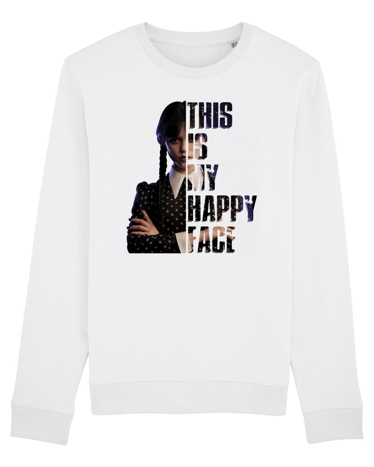 Bluză mânecă lungă Unisex Rise White