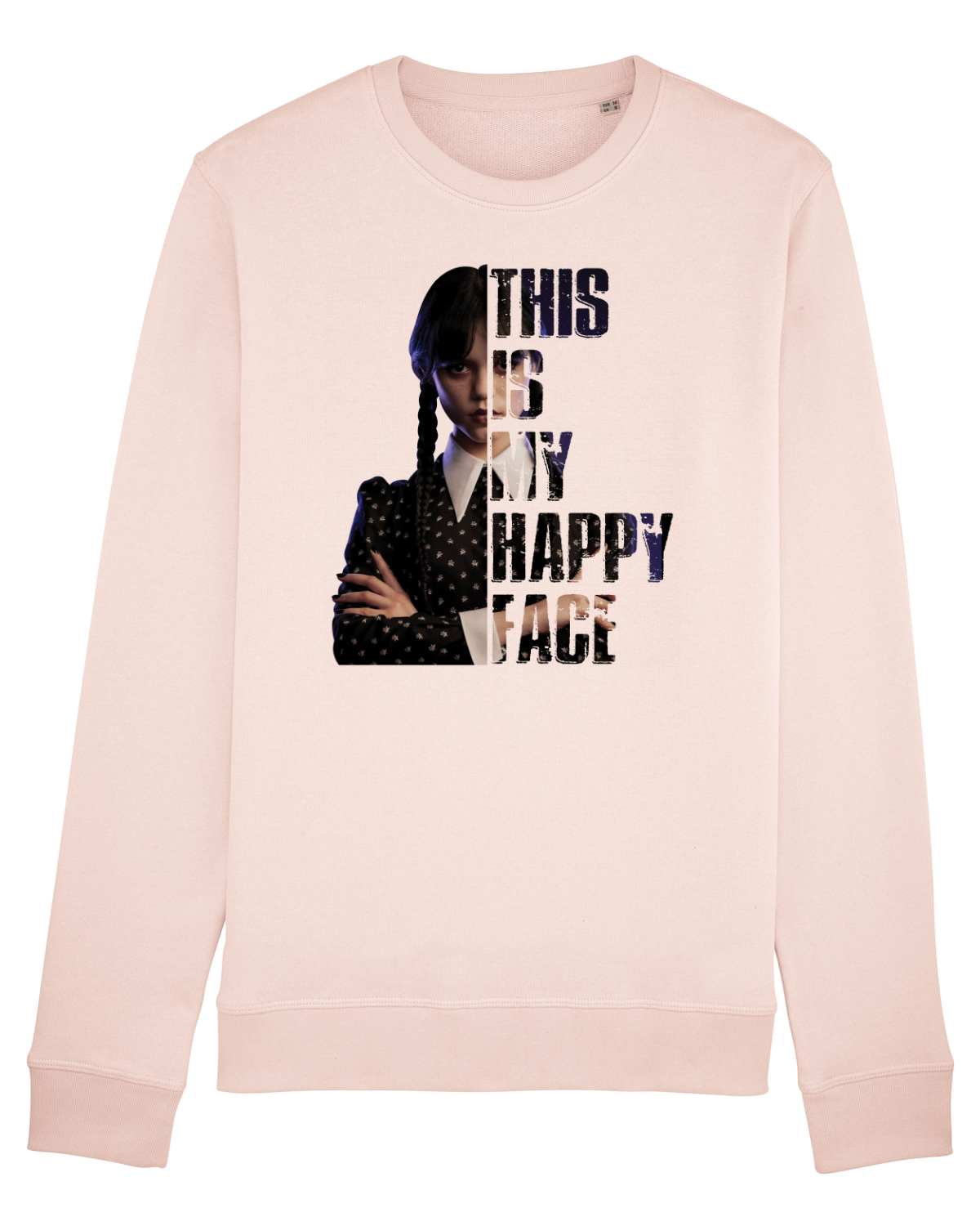 Bluză mânecă lungă Unisex Rise Candy Pink