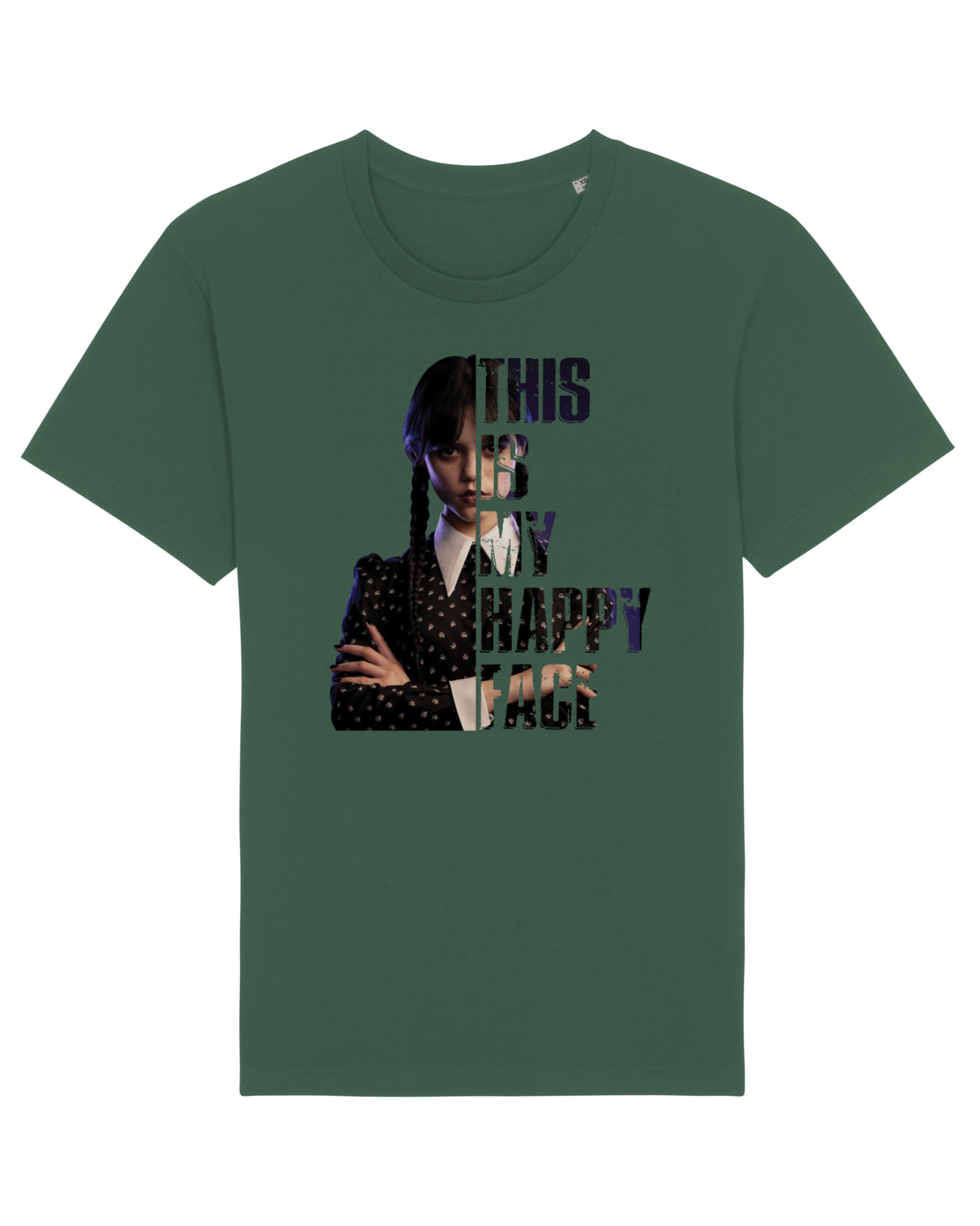 Tricou mânecă scurtă Unisex Rocker Bottle Green