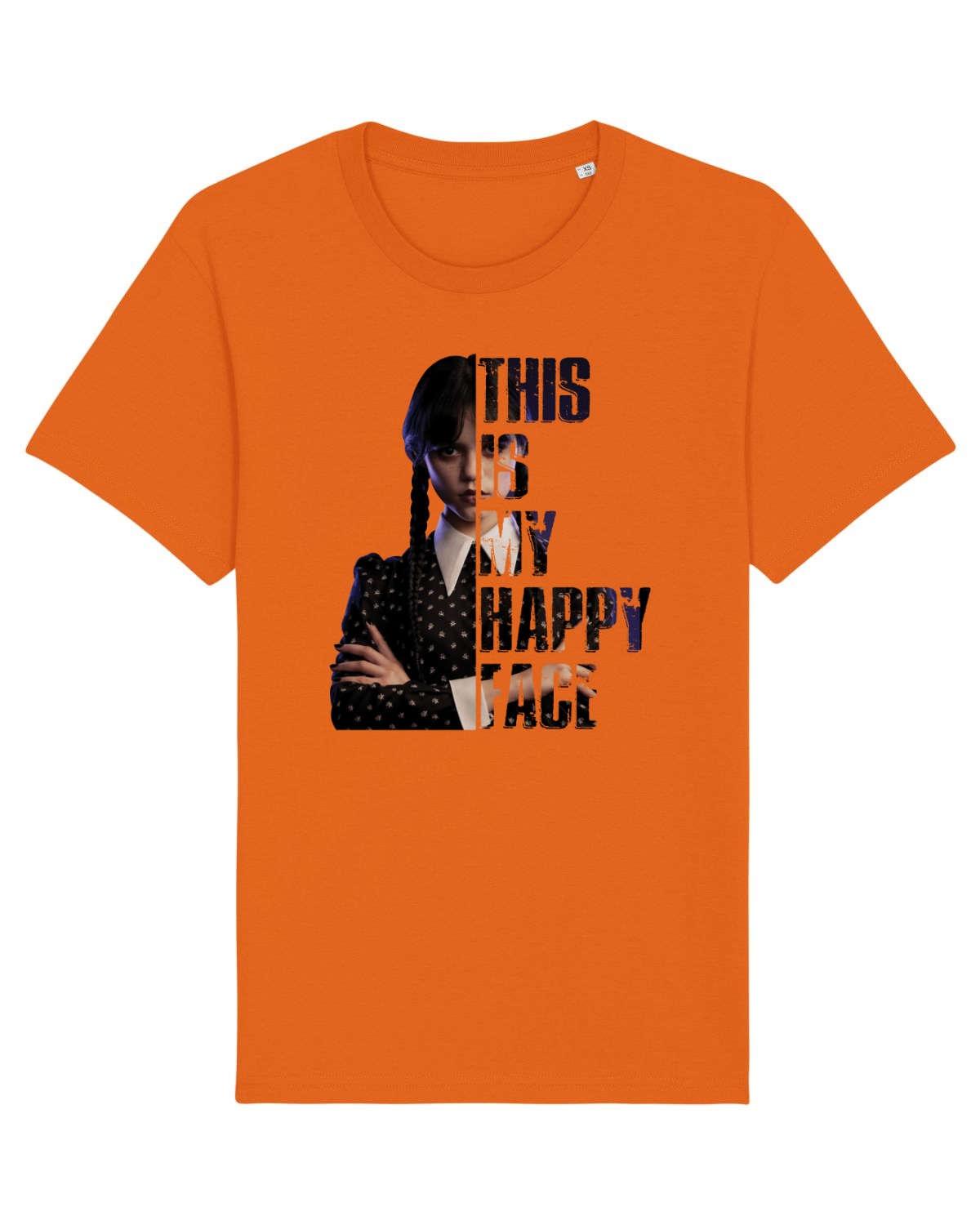 Tricou mânecă scurtă Unisex Rocker Bright Orange