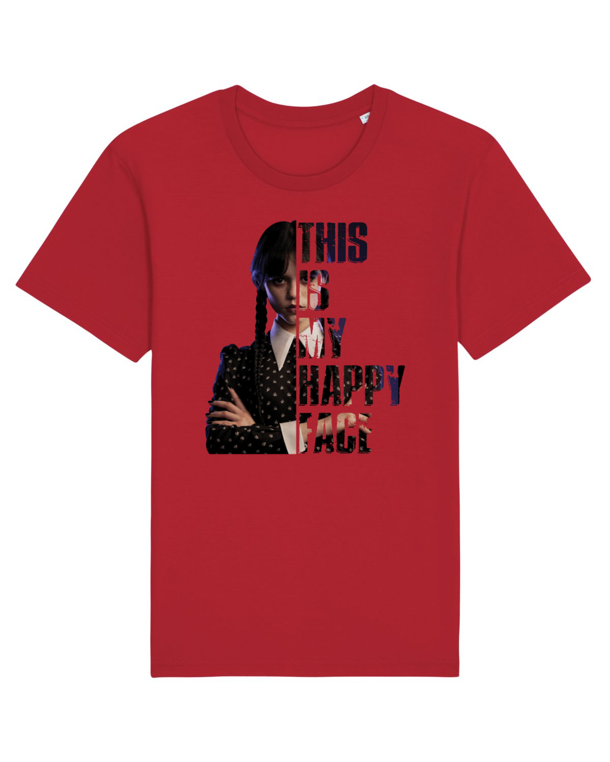 Tricou mânecă scurtă Unisex Rocker Red