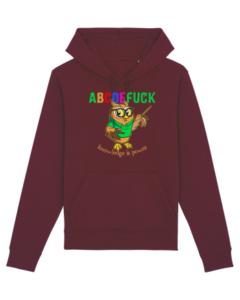 abcdeFUCK - cunoasterea inseamna putere Burgundy