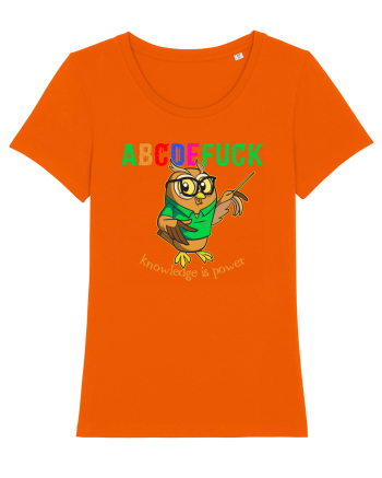 abcdeFUCK - cunoasterea inseamna putere Bright Orange
