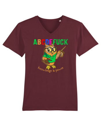 abcdeFUCK - cunoasterea inseamna putere Burgundy