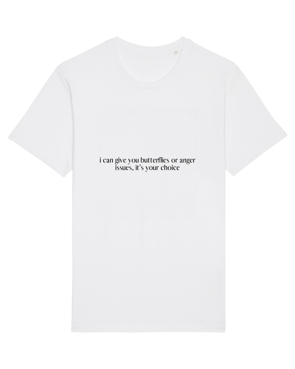 Tricou mânecă scurtă Unisex Rocker White