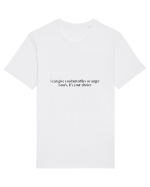 i can give you butterflies or anger  issues, it s your chioce Tricou mânecă scurtă Unisex Rocker