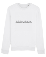 idk why, but my brain can speak english better than my mouth can Bluză mânecă lungă Unisex Rise
