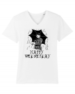 Happy Wednesday! Tricou mânecă scurtă guler V Bărbat Presenter