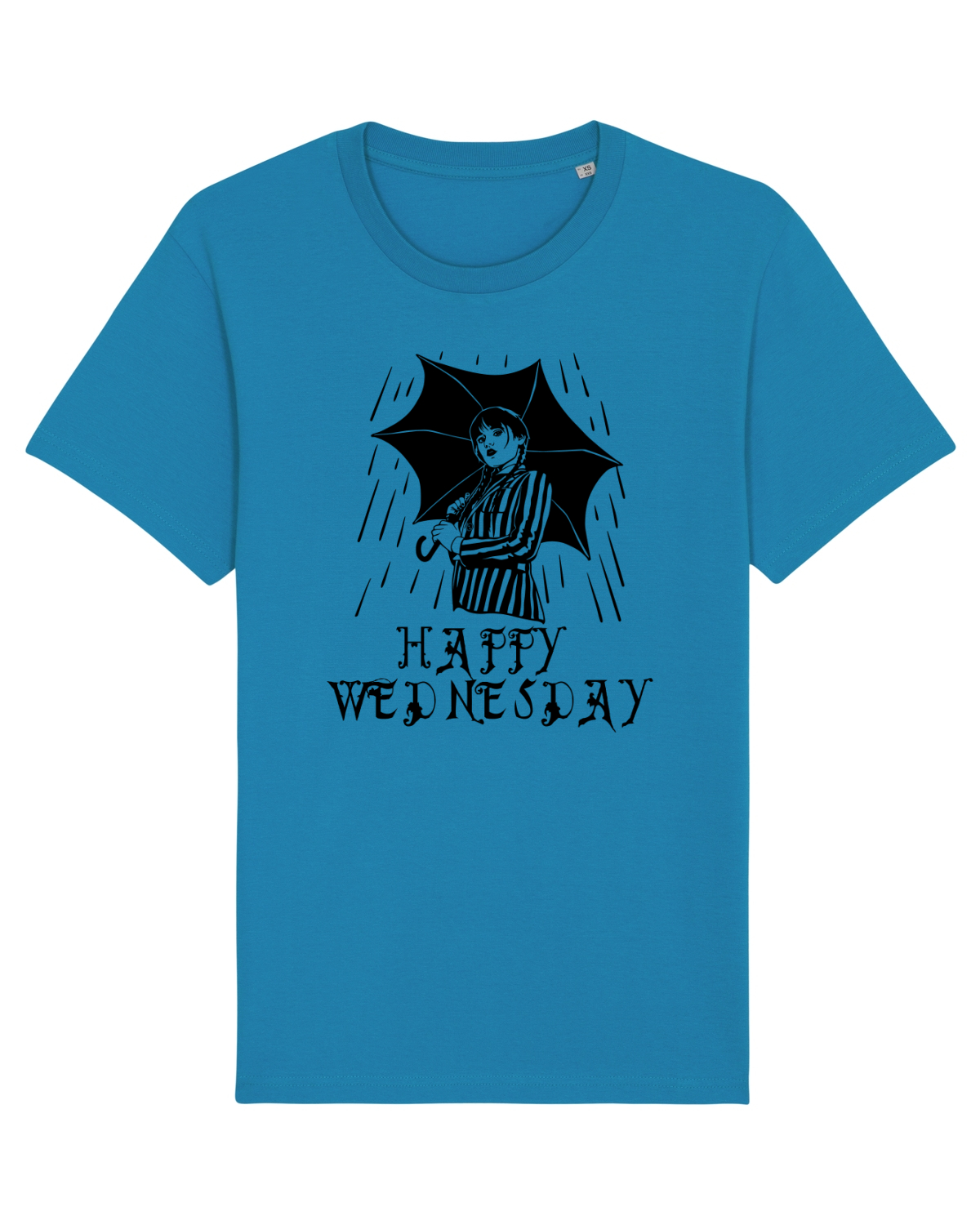 Tricou mânecă scurtă Unisex Rocker Azur