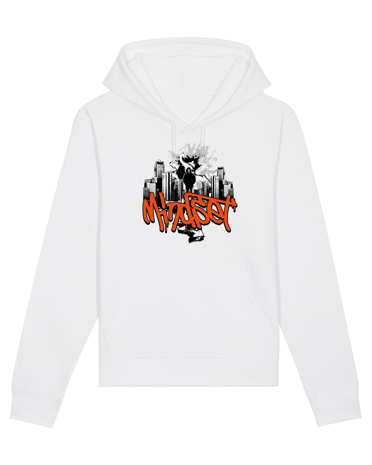 Hanorac Unisex Drummer White