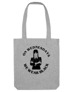 On Wednesdays We Wear Black Sacoșă textilă