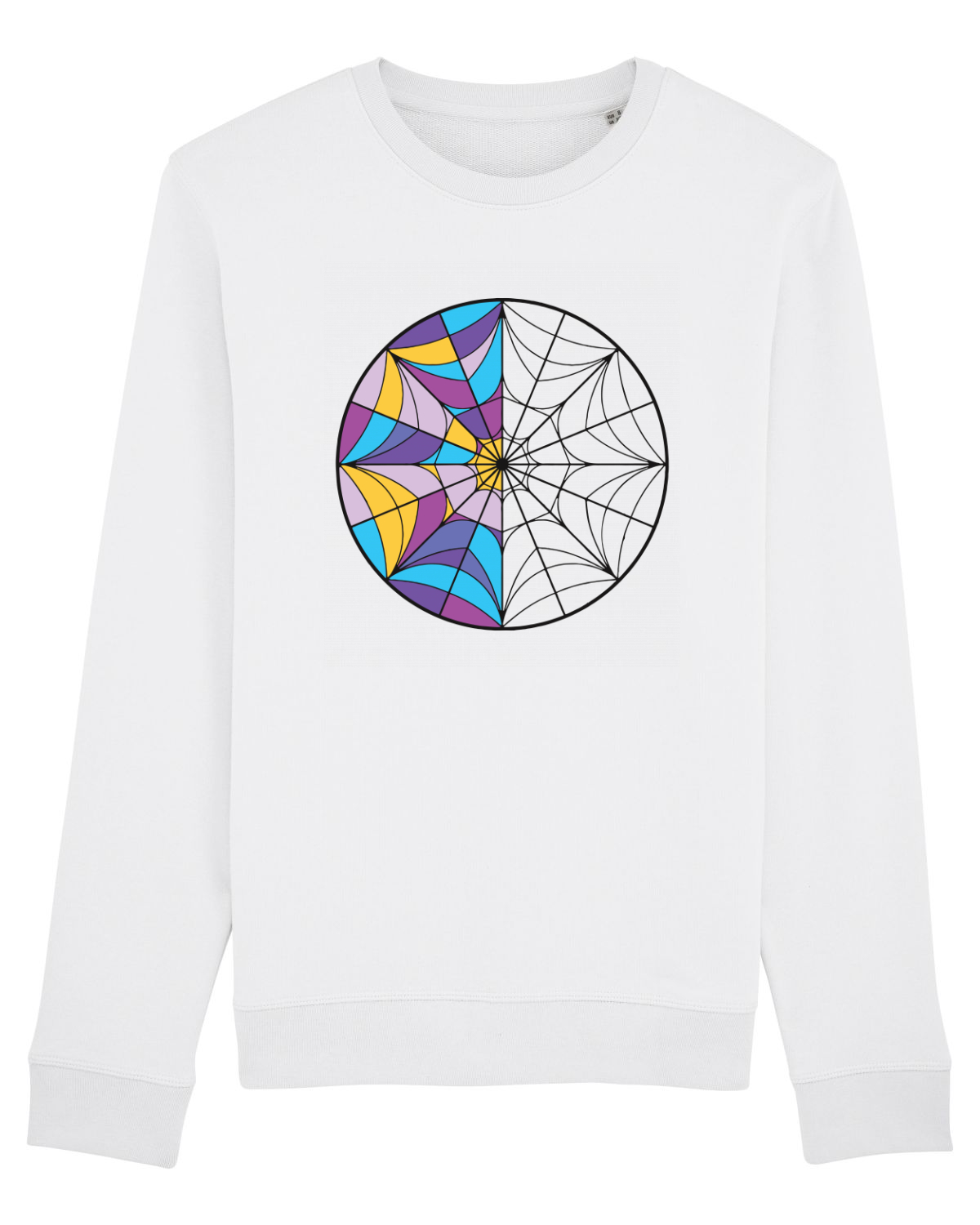 Bluză mânecă lungă Unisex Rise White