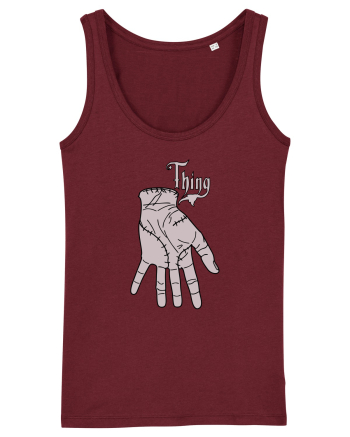 Thing the Hand Burgundy