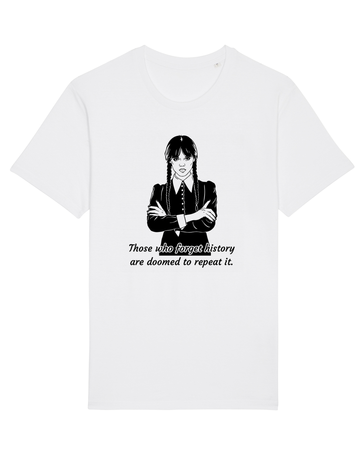 Tricou mânecă scurtă Unisex Rocker White