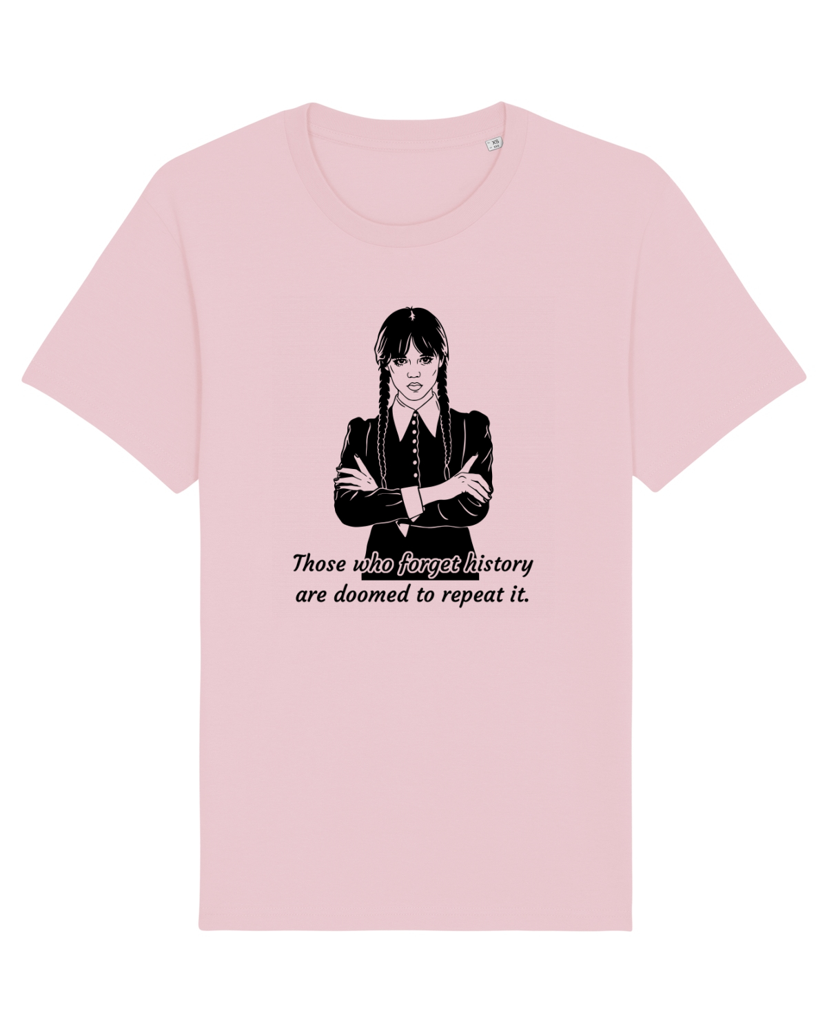 Tricou mânecă scurtă Unisex Rocker Cotton Pink