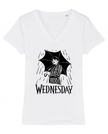 Wednesday Addams White