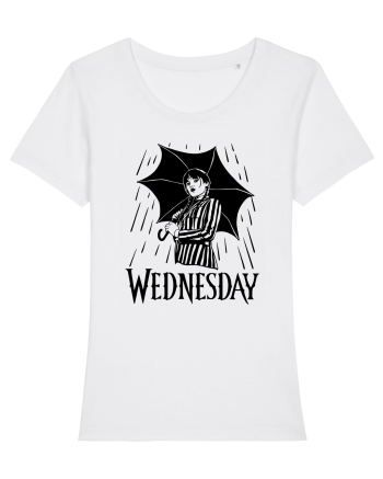 Wednesday Addams White